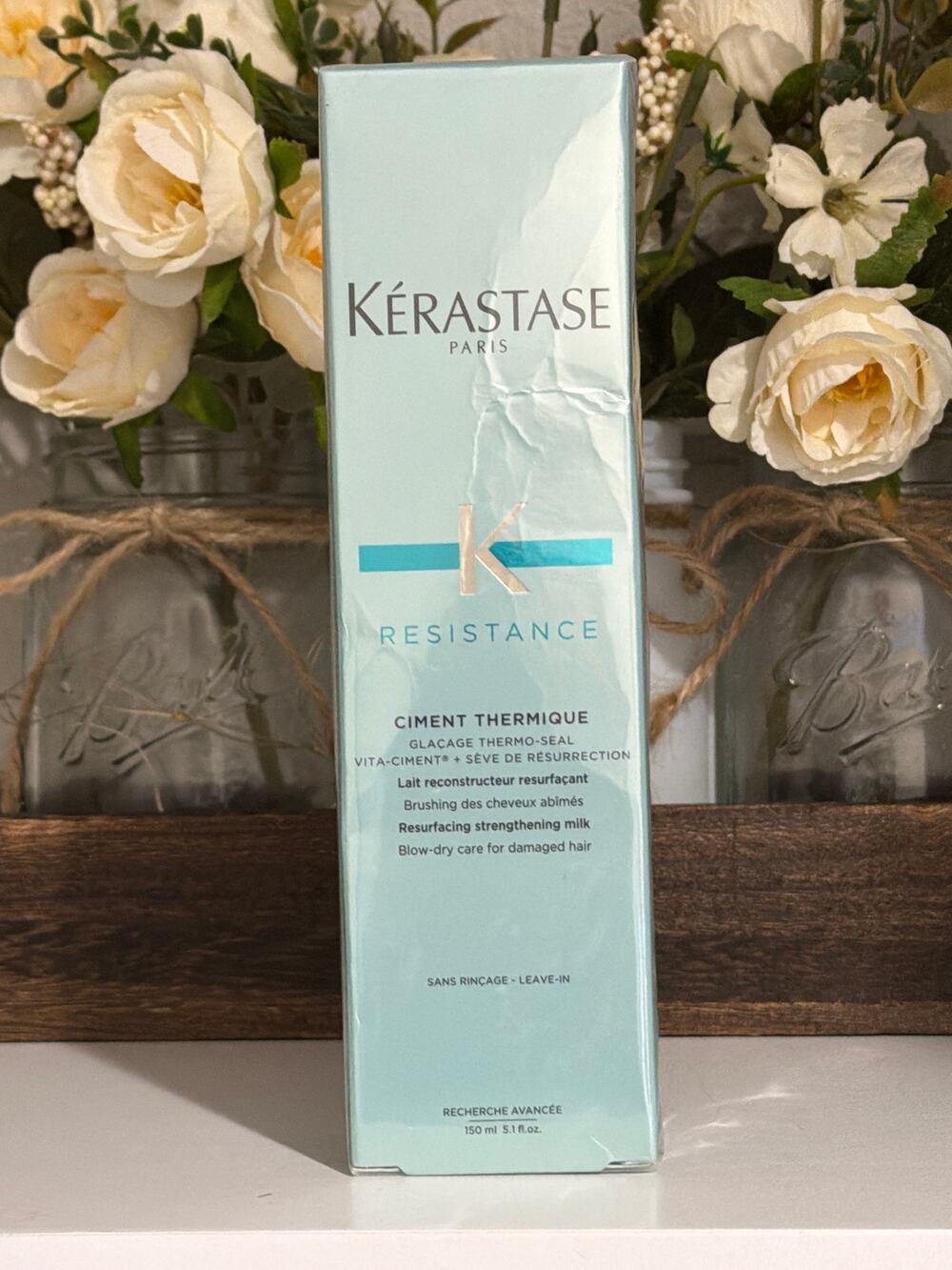Kerastase Resistance Ciment Thermique Leave-In 5.1oz NEW Sealed Heat Protectant